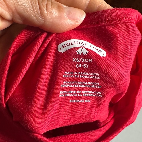 Red 'Believe' Christmas Tree Top and Skirt Set - Picture 7 of 7